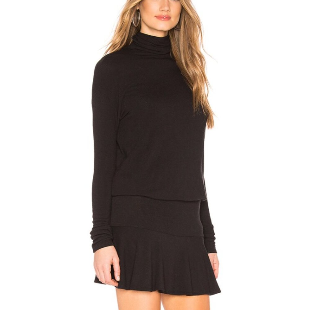 Bailey 44 Anastasia Sweater Dress Black Medium